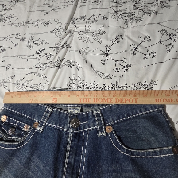 True Religion Men's Straight Blue Jeans - Picture 6 of 11